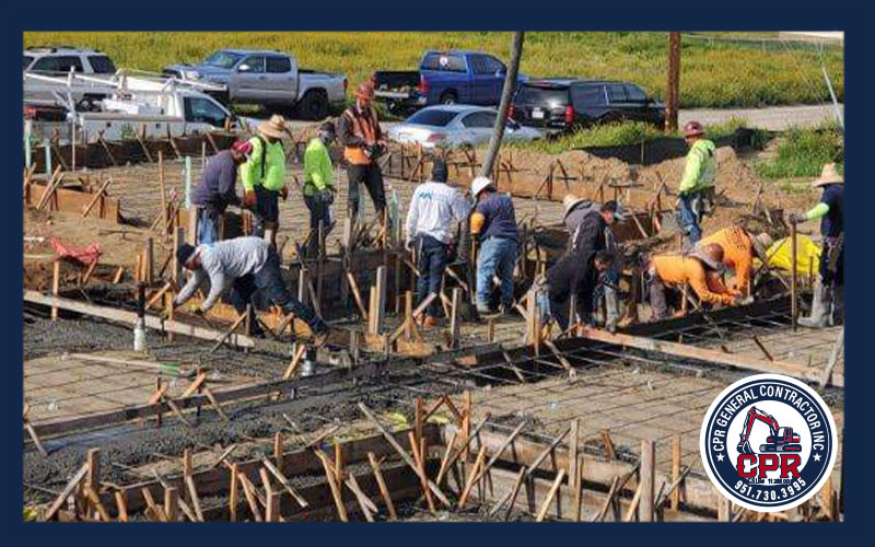 Concrete Foundation Contractor in Riverside, Inland Empire – CPR General Contractor Inc